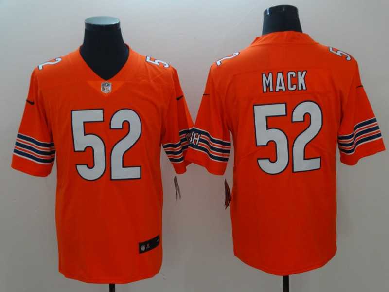 Nike Bears 52 Khalil Mack Orange Alternate Vapor Untouchable Limited Jersey,We sell and wholesale Nike Bears 52 Khalil Mack Orange Alternate Vapor Untouchable Limited Jersey on line form chian!